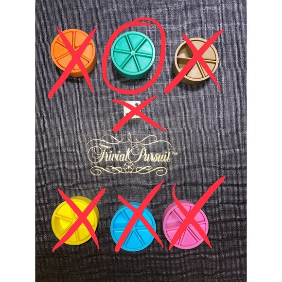 Trivial Pursuit Replacement Green Pie Piece - Picture 1 of 1